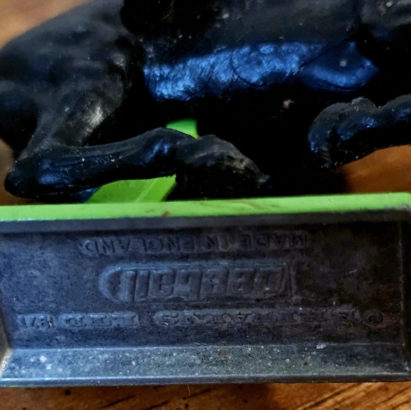 Vintage Britains LTD Confederate Calvary Trooper on Black Horse 1971 Military - Picture 6 of 6